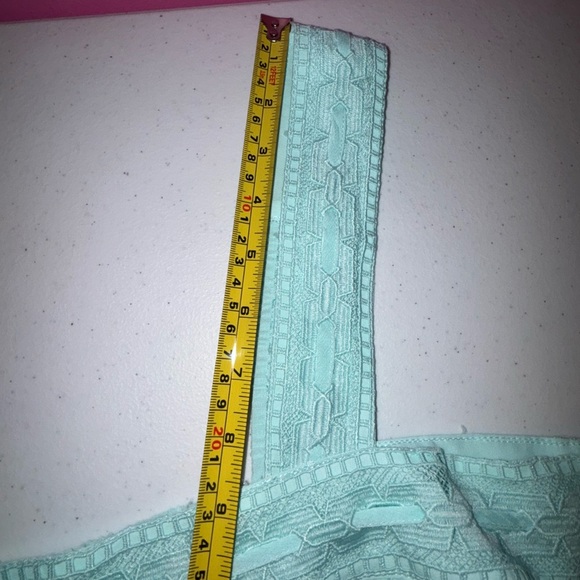 Torrid Aqua Sleeveless Blouse - Picture 7 of 13